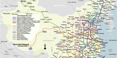 Beijing ferrocarril mapa