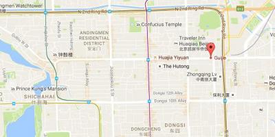 Mapa de fantasma carrer de Beijing