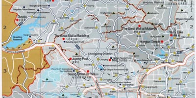 Mapa de Beijing trànsit
